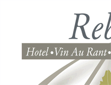 Tablet Screenshot of hotel-rebmann.de